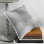 Cushion - TODAY - CHARME - Chambray x Dentelle Capucine - 40 x 40 cm