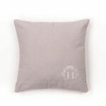 Cushion - TODAY - CHARME - Chambray x Petite broderie Berenice - 40 x 40 cm - Image 4