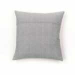 Cushion - TODAY - CHARME - Slub x Chambray x Pompon Capucune - 40 x 40 cm - Image 4