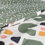 Bedding set - TODAY - Sunshine - 2 people - 240x220cm - Cotton - Green - Other patterns - Image 2