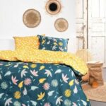Bedding set - TODAY - Sunshine - Yellow - 100% Cotton - 57 threads - 2 people - 260x240cm