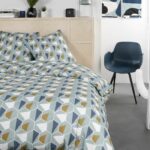 TODAY BEDDING SET - DUVET COVER 220X240 + 2 PILLOWCASES 63X63 - 100% COTTON 57 thread count - Mawira 2.19