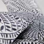 Double bed set -TODAY - 260x240 cm - 100% Cotton - Black and White - Image 3