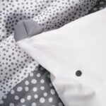TODAY bed set - duvet cover 140x200 + 2 pillowcases 63x63 - 1 person - FUNNY2.6 - Gray - Image 2