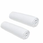 Set of 2 Teday Essential Curses - 140 x 190 cm - 2 people - 100% Cotton - Chalk - Image 2