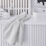 TODAY Bath Towel 70x130 cm 100% Cotton - Chalk - Image 3
