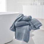 TODAY Bath Towel 70x130 cm 100% Cotton - Denim - Image 3