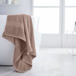 Maxi Bath Towel TODAY 90x150 cm 100% Cotton - Sand Rose – Bild 2