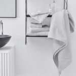 2 TODAY bath towels 50x90 + 2 bath sheets 70x130 cm 100% Cotton - Chalk - Image 2