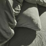 Bedding set - TODAY - 123329 - 2 people - 260x240cm - Plain cotton gauze - Sage - Image 2