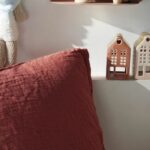 Bedding set - TODAY - 123670 - 2 people - 240x220cm - Plain cotton gauze - Terracotta - Image 2