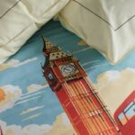 Bedding set - TODAY - JAVA - 2 people - 240x220 cm - Cotton - London print - Off-white - Image 3