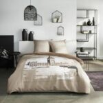 Bedding set – TODAY – JAVA – 2 people – 240×220 cm – Cotton – London print – Beige