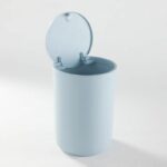 Bathroom trash can - TODAY - UTILITY - 8.5 L - Ø 21 xx H 29 cm - Polypropylene - Blue – Bild 3