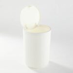 Bathroom trash can - TODAY - UTILITY - 8.5 L - Ø 21 xx H 29 cm - Polypropylene - White - Image 3