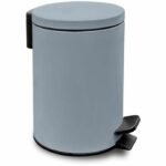Bathroom trash can - TODAY - UTILITY - 3 L - Ø 17 xx H 25 cm - Polypropylene - Soft Blue