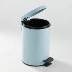 Bathroom trash can - TODAY - UTILITY - 3 L - Ø 17 xx H 25 cm - Polypropylene - Soft Blue - Image 3