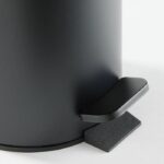 Bathroom trash can - TODAY - UTILITY - 3 L - Ø 17 xx H 25 cm - Polypropylene - Soft Black - Image 2