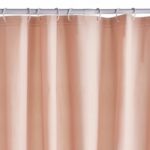 Waffle Shower Curtain - Pink - PEVA - 180 x 200 cm - 12 Hooks - UTILITY - TODAY