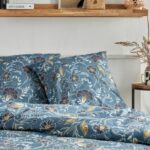 Bedding set - TODAY Crazy - Floral print - 2 people - 220 x 240 cm - Blue - Image 3