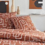Bedding set - TODAY Crazy - Graphic print - 2 people - 220 x 240 cm - Orange - Image 3