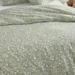 Bedding set - TODAY Crazy - Floral print - 2 people - 220 x 240 cm - Green - Image 2