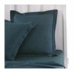 Pillow pillowcase Today Essential - 63 x 63+5 cm - 100% UNA cotton - Peacock - Image 2