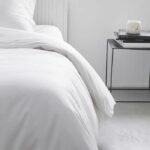 TODAY ESSENTIAL DUYT COVER - 140 x 200 cm - 1 person - 100% UNE cotton - Chalk - Image 2