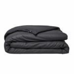 TODAY ESSENTIAL DUYTTE COVER - 220 x 240 cm - 2 people - 100% UNE cotton - charcoal - Image 3