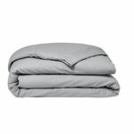 Duvet cover Today Essential - 220 x 240 cm - 2 people - 100% UNE cotton - Steel