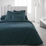 TODAY ESSENTIAL DUYT COVER - 220 x 240 cm - 2 people - 100% UNE cotton - Peacock - Image 2