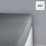 TODAY ESSENTIAL TODAY CHARD - 140 x 190+25 cm - 1 person - 100% Jersey cotton - Steel – Bild 3