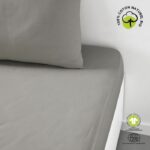 Fitted sheet - TODAY - 180 x 200 cm + 30 cm - Cotton - Organic Dune