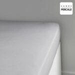 TODAY PRESTIGE TODAY CHARGE - 140 x 200+30 cm - 2 people - 100% UNE cotton percale - Steel - Image 3
