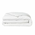 TODAY PRESTIGE TODAY Bed Parliament - 220 x 240 cm - 2 people - 100% percale lace finish - chalk - Image 2