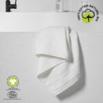Bath towel - TODAY - 50 x 90 cm - 100% organic cotton - Oeko-Tex certified - GOTS