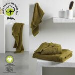 Bath towel - TODAY - 50 x 90 cm - Cotton - Organic Bronza - Image 2