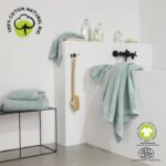 Bath towel - TODAY - 50 x 90 cm - Cotton - Organic Celadon - Image 2