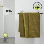 Bath towel - TODAY - 70 x 130 cm - Cotton - Organic Bronze