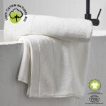 Maxi bath towel - TODAY - 90 x 150 cm - Cotton - Organic Chalk