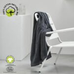 Maxi bath towel - TODAY - 90 x 150 cm - Cotton - Organic Charcoal