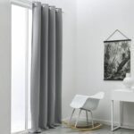 TODAY Essential Plain Blackout Curtain - 140 x 240 cm - Steel