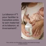 Tommee Tippee - Closer to Nature Baby Bottles - Nipple Mimicking Maternal Breast with Anti-Colic Valve - Pink - Image 2