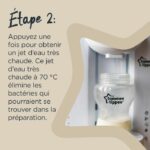 TOMMEE TIPPEE Perfect Prep - bottle preparer - new hot shot feature - white - Image 5
