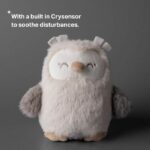 Mini Plush - TOMMEE TIPPEE - Ollie the Owl - Portable Sleep Aid - 6 Sounds - USB Rechargeable - Machine Washable - Image 4