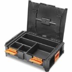 Compartmentalized insert - TOOD - 5 fixed compartments - For professional box - Nestable - 40x30x7 cm - Image 3