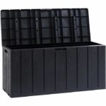 BRAVO garden chest - Resin - Capacity 270L - Anthracite