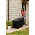 BRAVO garden chest - Resin - Capacity 270L - Anthracite - Image 3