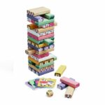 Seesaw Tower - TOP BRIGHT - Animals - Colors - Skill Game - Creative Construction