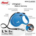 Flexi Newclassic Bleu, Size L, 8m, max. 50kg - Image 2
